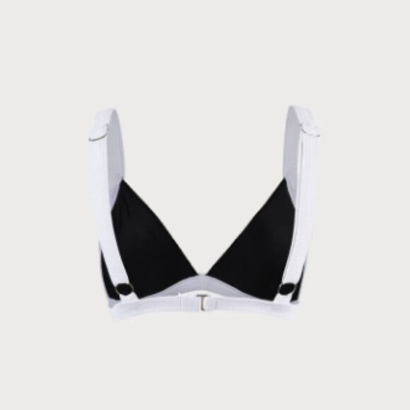 BERLOOK Contrast Trim Triangle Bikini Top AND Contrast Trim V-Cut Bikini bot 08 - Picture 10 of 16